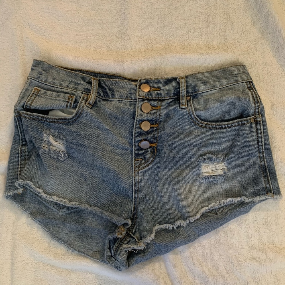 Bullhead Cutoff Jean Shorts